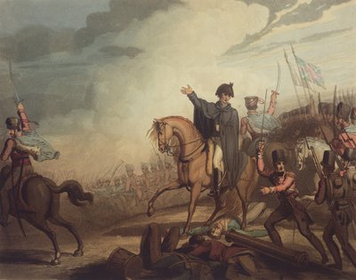 Wellington at Waterloo by Richard Westall